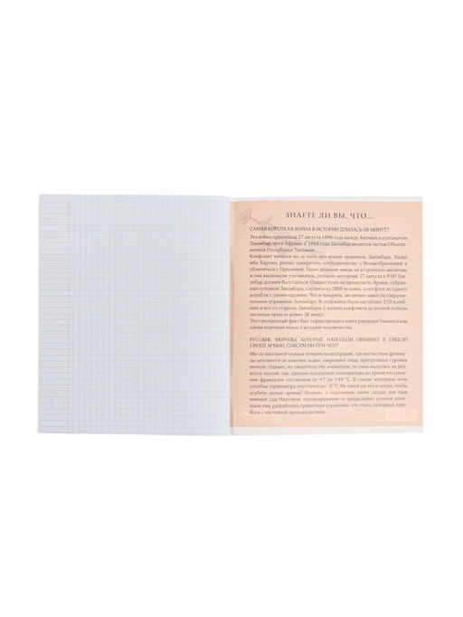 Тетрадь предметная Герб, 48 листов в клетку История, обложка мелованный картон, Уф-лак, блок офсет - Calligrata фото 10