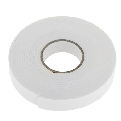 Клейкая лента двусторонняя, на вспененной основе, 18 мм х 3.5 м, в блистере с европодвесом - Simaland фото 2