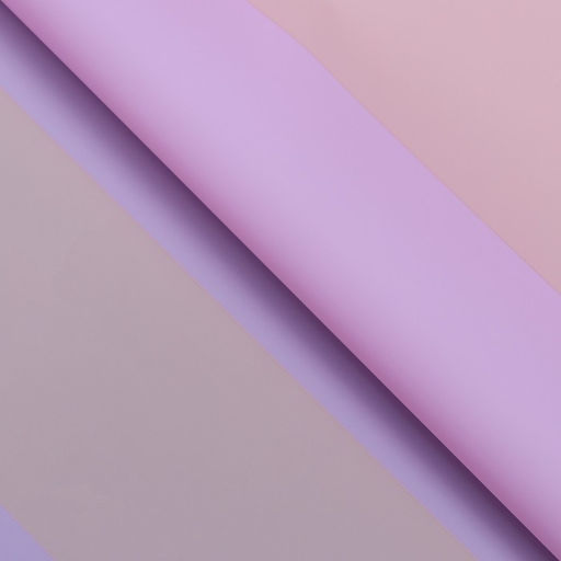 Пленка матовая, 58*58 см, пудра+сиреневый набор 20 шт - Simaland фото 2