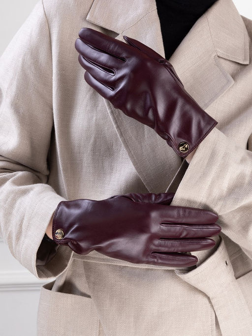 Перчатки жен п/ш LB-4909 plum - Labbra фото 5