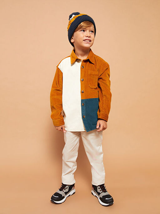 Rahat Kal?p Kadife Erkek ?ocuk G?mlek - Waikiki фото 2