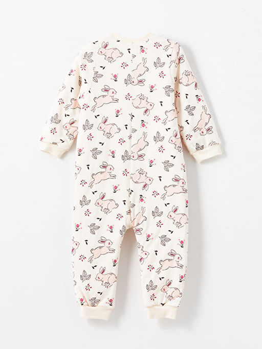 1.6 Tog Uzun Kollu Bask?l? K?z Bebek Uyku Tulumu - Waikiki фото 2