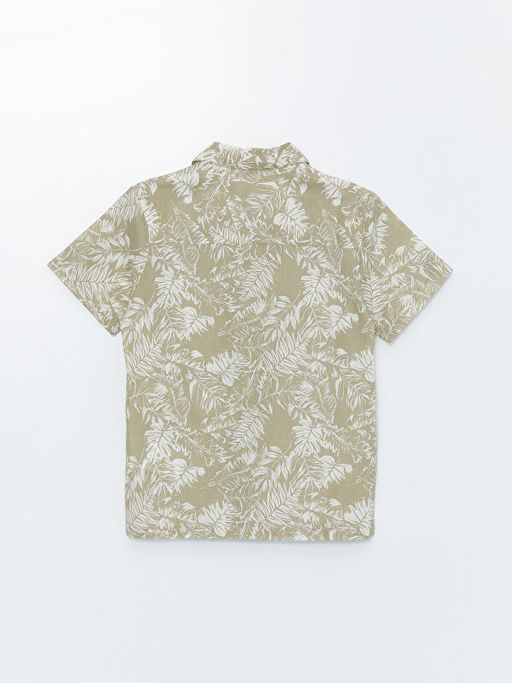 Desenli K?sa Kollu Erkek ?ocuk G?mlek - Waikiki фото 2