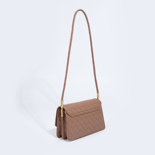 Сумка-мессенджер на клапане, цвет коричневый - Simaland фото 2