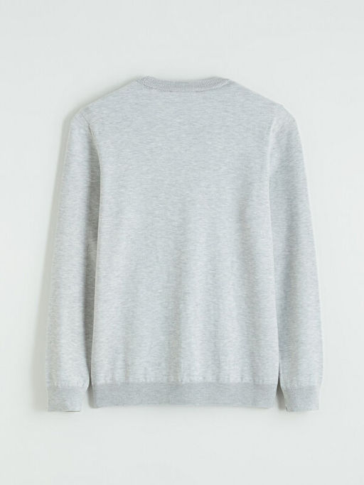 Bisiklet Yaka Erkek Triko Kazak