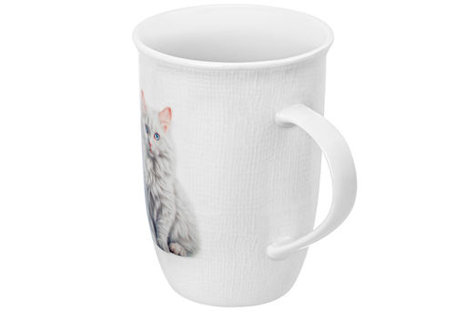 Кружка 450 мл 12*9*12,5 см Кошка Василиса, NEW BONE CHINA - Elan gallery фото 5