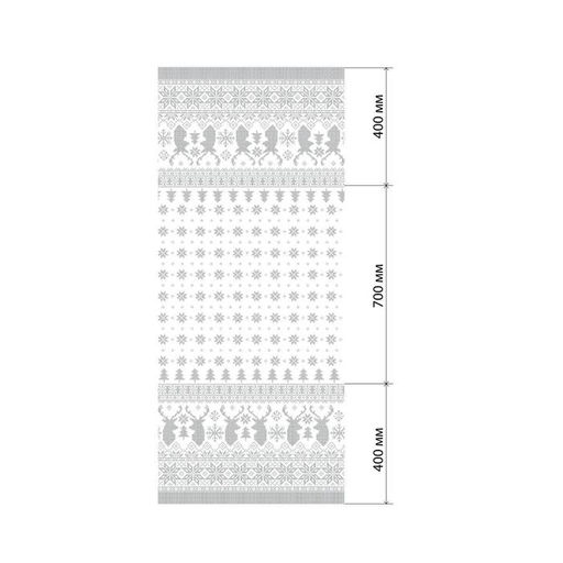 Скатерть новогодняя «Сканди стиль» 180×146 см, 100% хлопок, 164 г/м²