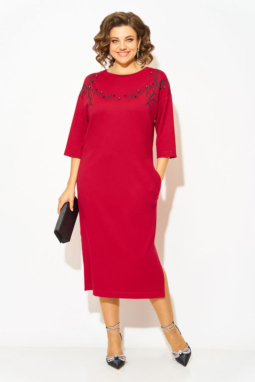 Платье Liliana 1490 алый