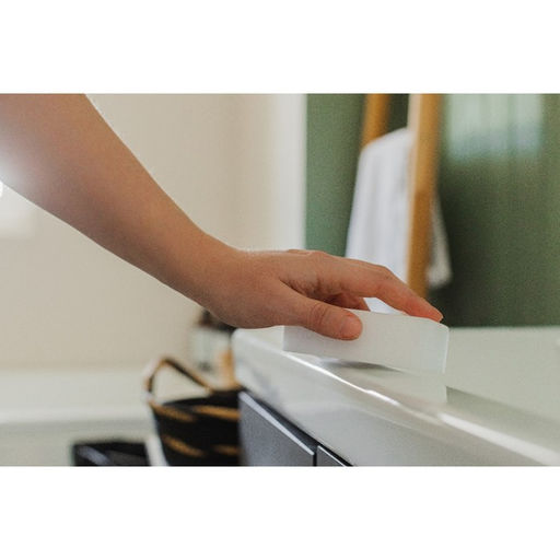 Цена за 12 шт. Губка меламиновая для удаления пятен Доляна, 9×6×3 см