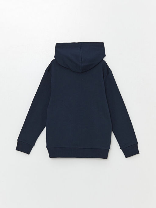 Kap??onlu Pikachu Bask?l? Erkek ?ocuk Sweatshirt