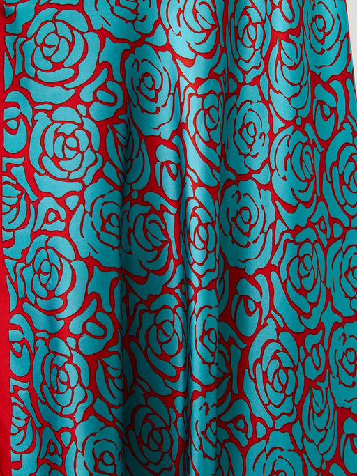 Большой, мягкий, тонкий и очень нежный двусторонний палантин с рисунком - Tantino фото 12