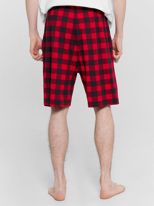 Шорты мужские домашние в клетку - Mark formelle фото 4