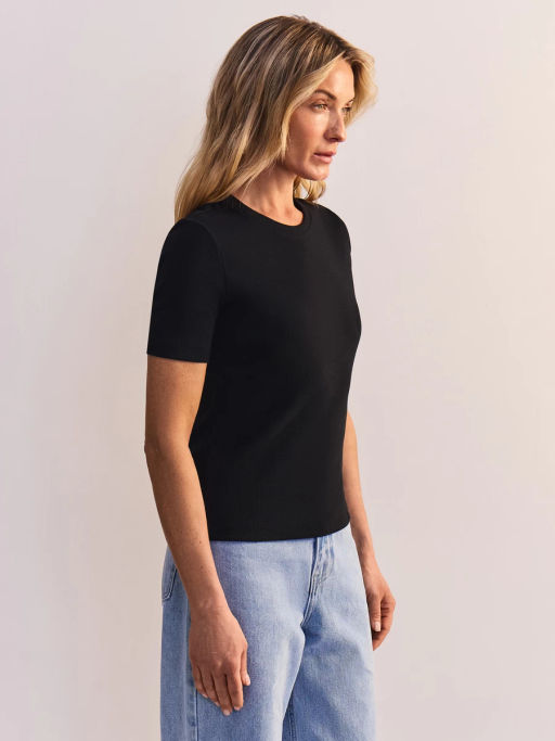 Футболка облегающего кроя из хлопка SLIM0726-50 / Zarina