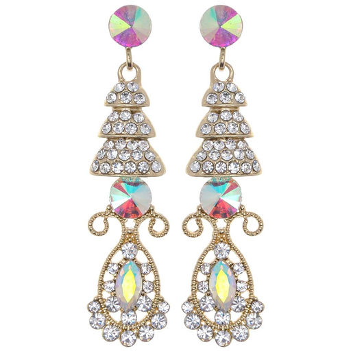 Серьги длинные на гвоздиках арт. 11 1756 (id 214104)