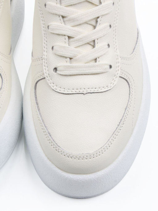 03-C140-2 LT. BEIGE Полуботинки спортивные женские (натуральная кожа)
