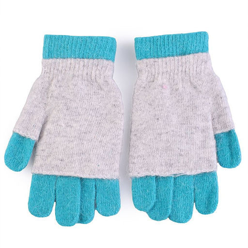 Перчатки детские трикотажные, двойные - BOZA фото 2