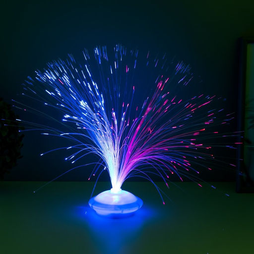 Фигурка светящаяся RISALUX «Веер. Фонтан», LED-ночник, 32 см, МИКС