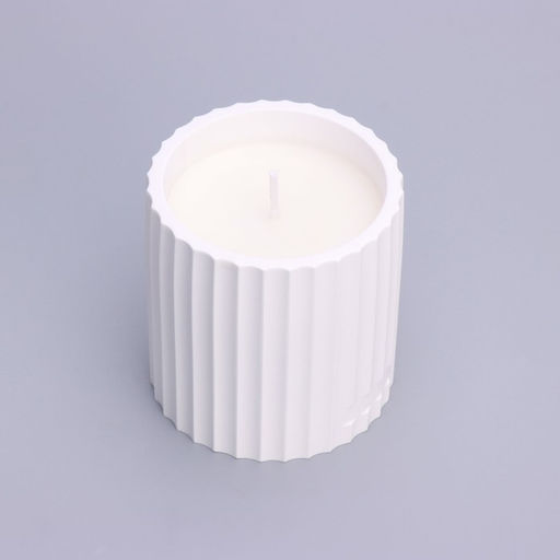 Ароматическая свеча в подсвечнике Микеланджело, апельсиновый османтус, 13?7 см, соевый воск,160 г