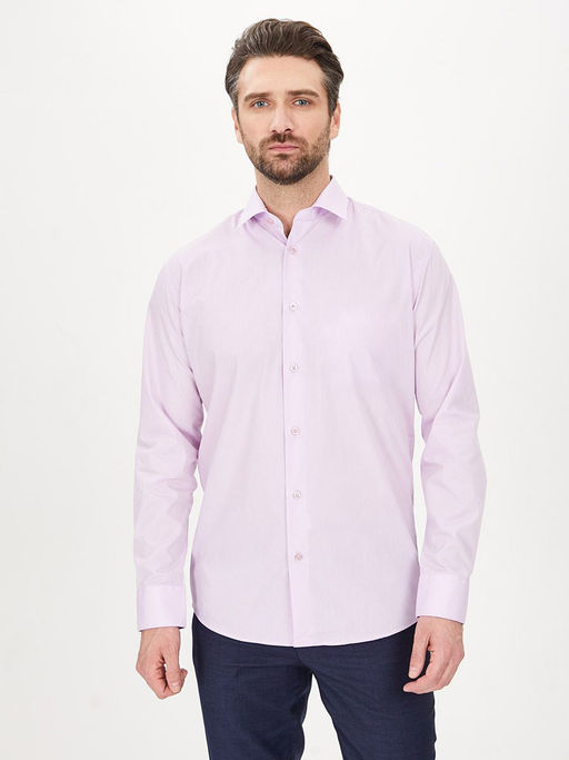 Сорочка мужская длинный рукав CASINO c710/157/lav/Z  фото 7