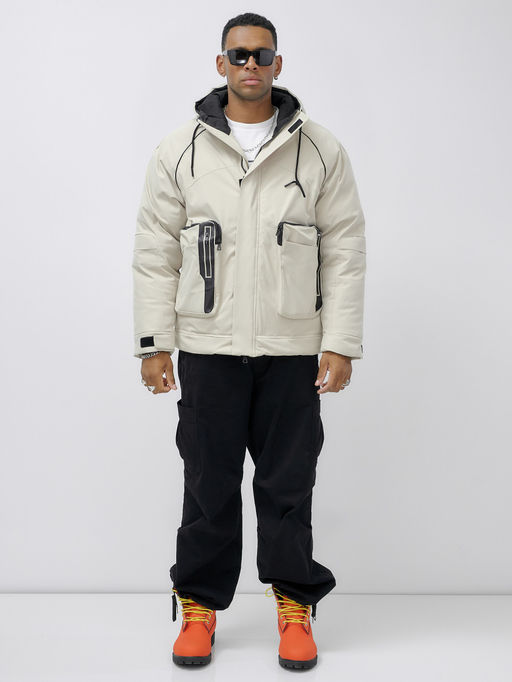 Куртка зимняя до - 20 бежевого цвета - Mtforce фото 2