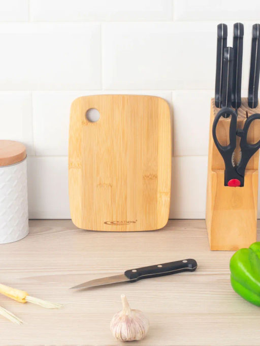 Доска разделочная бамбук №10 КТ-ДР-103 - Катунь фото 4