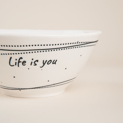 Салатники SL Home Милый дом, 700 мл, d=16 см, фарфор, набор 2 шт., белые