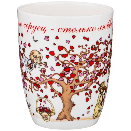 КРУЖКА LEFARD ДЕРЕВО СЕРДЕЦ 400 МЛ  фото 4