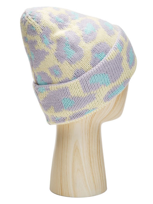 Шапка жен. шерсть+акр LB-BR55025 yellow/mint - Labbra фото 2
