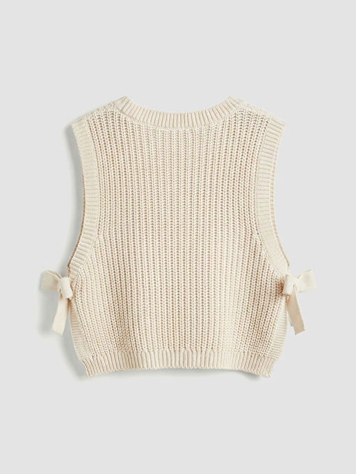 Bisiklet Yaka K?z Bebek Triko S?veter