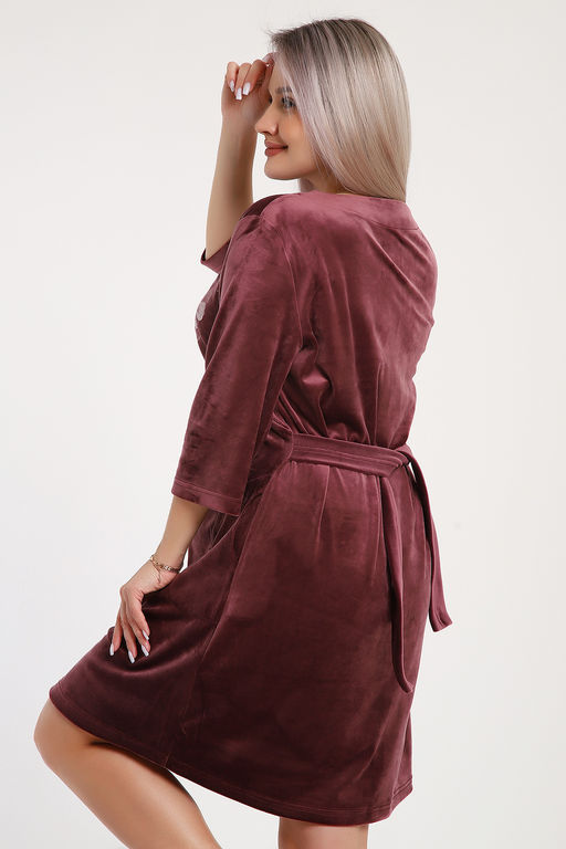 Халат велюровый 526