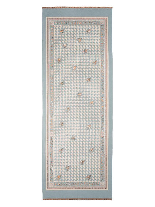 Палантин жен. виск+шерсть 70х180 LG33-501-11 - Labbra фото 2