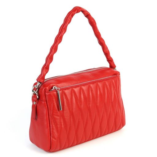 Женская кожаная сумка 2208 Ред - Cidirro фото 3