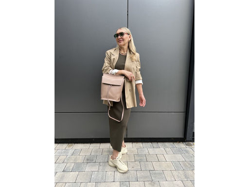 Рюкзак женский Lanotti YN215/бежевый