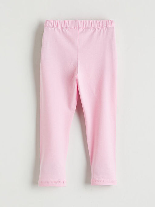 Beli Lastikli Bask?l? K?z ?ocuk Tayt