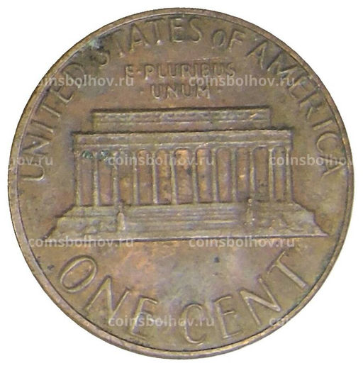Монета 1 цент 1984 года США