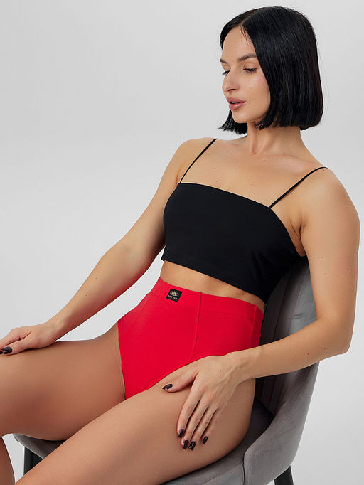 Цена за 2 штуки! Трусы макси женские красные - Mark formelle фото 7