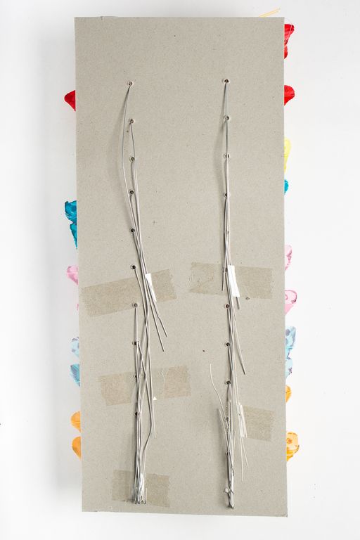 Бабочки декоративные 6 см на проволоке (24 шт) SF-2559, ассорти - No name фото 2