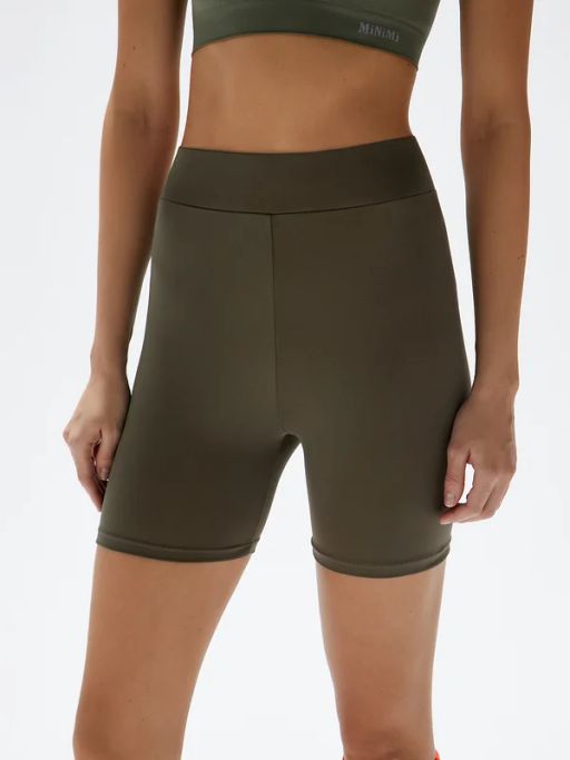 BMi_A 2711-01SS Шорты женские облегающие - militari - Minimi фото 5