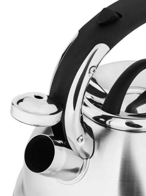 Чайник со свистком 3,0л черная ручка НМ 55218