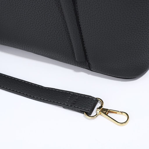 Сумка-шопер на молнии, цвет серый - Simaland фото 5