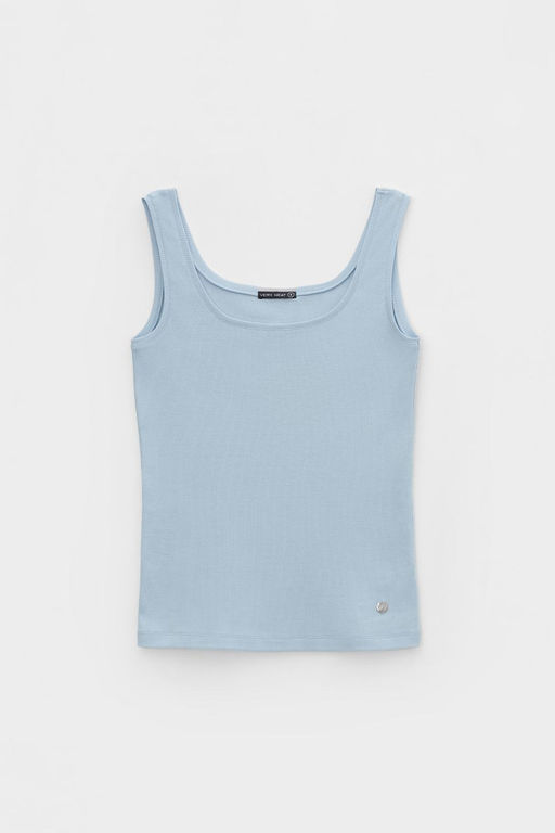 ЕВТ 3224/пыльный голубой майка жен - Very neat фото 6