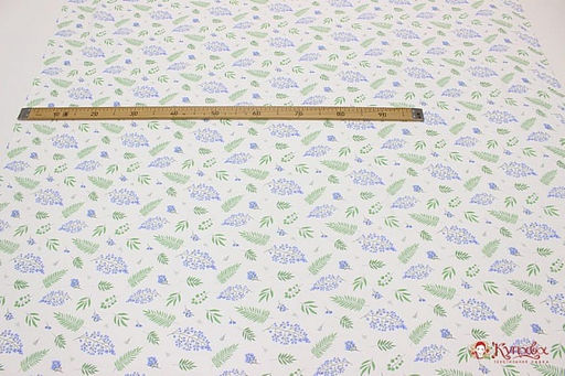 Муслин двухслойный Лесные веточки, ш.1.35м, хлопок-100%, 100гр/м.кв - Купава фото 2