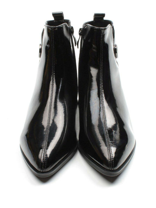 01-PCG265-1 BLACK Ботинки демисезонные женские (натуральная кожа, байка) - Фабричный китай фото 12