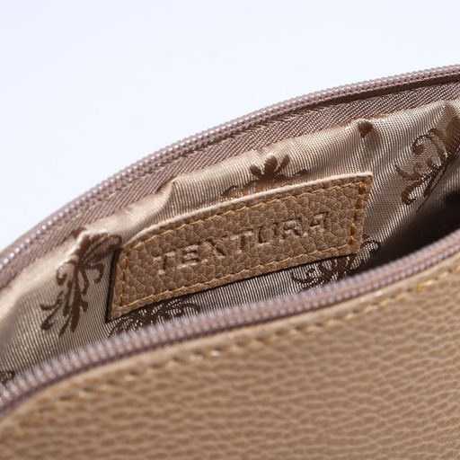 Сумка женская через плечо TEXTURA, маленький размер, цвет бежевый  фото 7