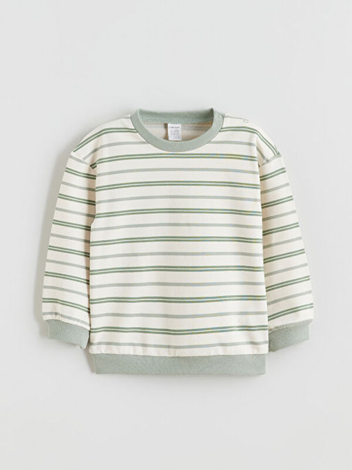 Bisiklet Yaka Erkek Bebek Sweatshirt ve E?ofman Alt?