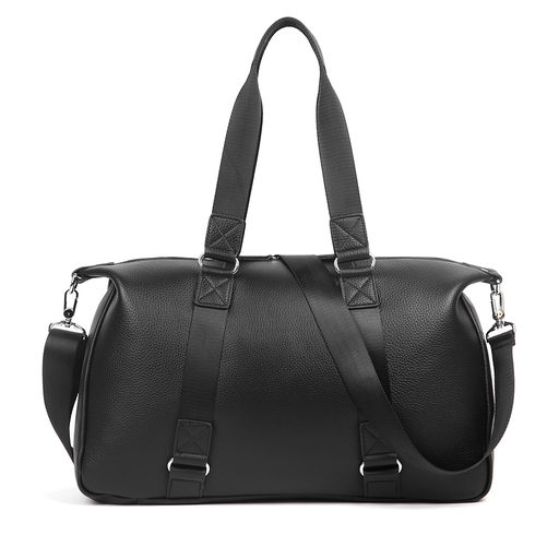 Дорожная сумка, кожа, MIRONPAN 1147 Черный
