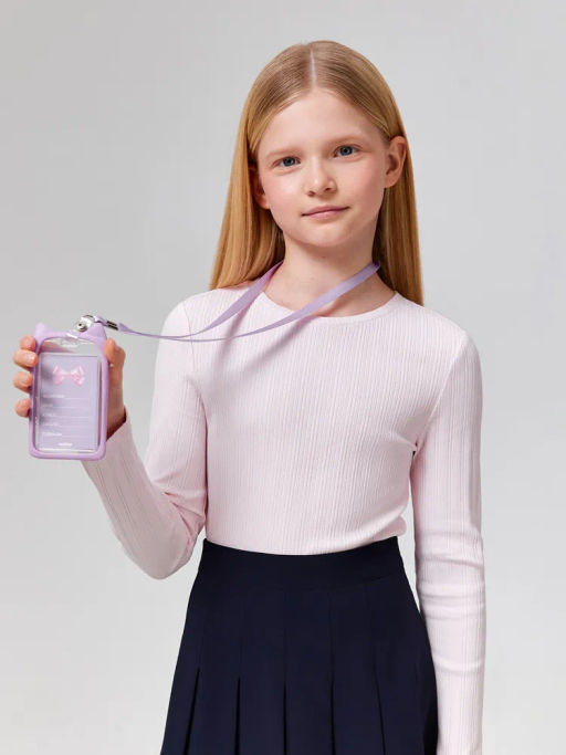 ACOOLA / Футляр для карты детский Agie светло-розовый