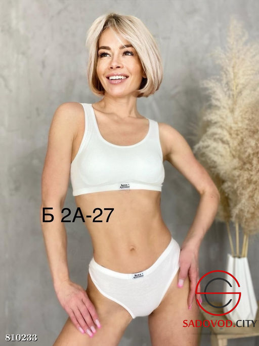 Комплект белья с женским топом и трусами - Bruno фото 3