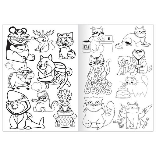 Раскраска Милые питомцы, 12 стр., А5 - Буква-ленд фото 3