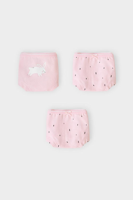 Crockid _ К 1964-3уп/бежево-розовый,штрихи трусы для дев  фото 3